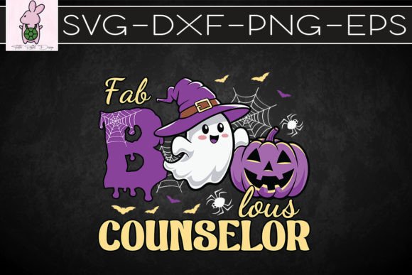 Faboolous Counselor Halloween Boo SVG: Crafts & Graphics