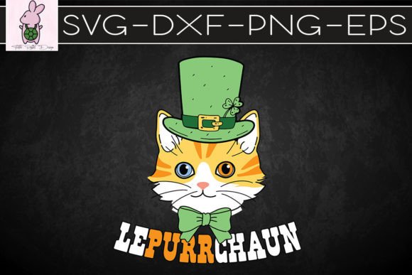 Leprechaun Cat Costume SVG for Crafts & Graphics