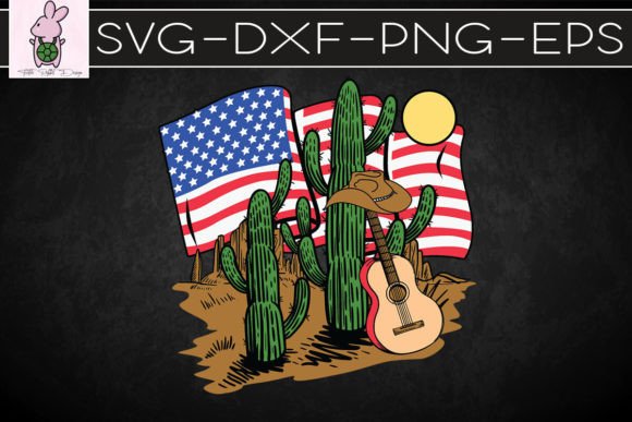 Vintage USA Independence Day SVG Graphics for Crafts